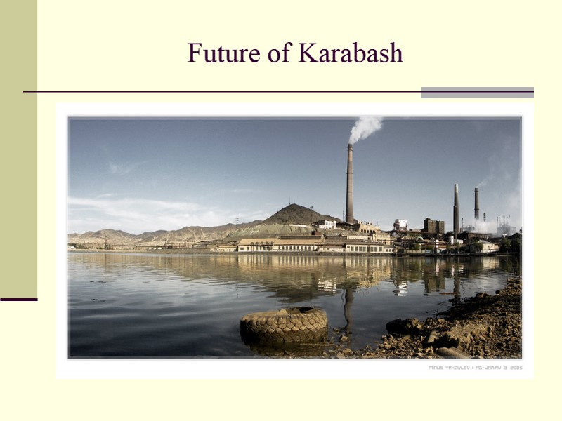 Future of Karabash